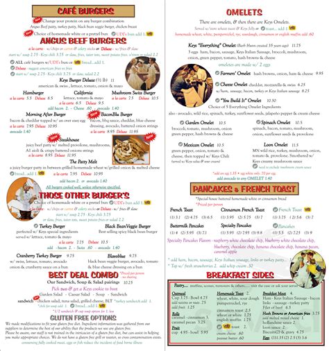 keys cafe forest lake menu  208 reviews #2 of 32 Restaurants in Forest Lake $$ - $$$ American Cafe